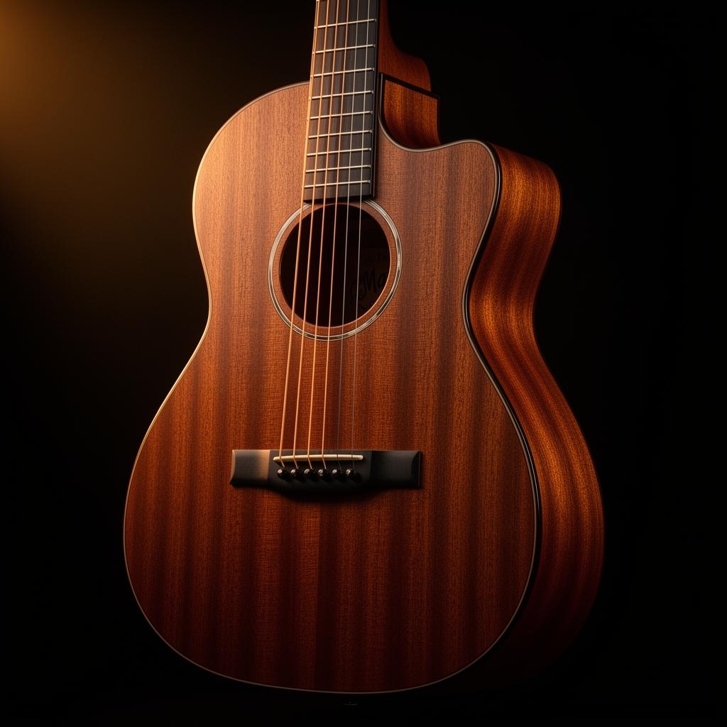 Mahogany Parlor Acoustic — Vintage Cherry